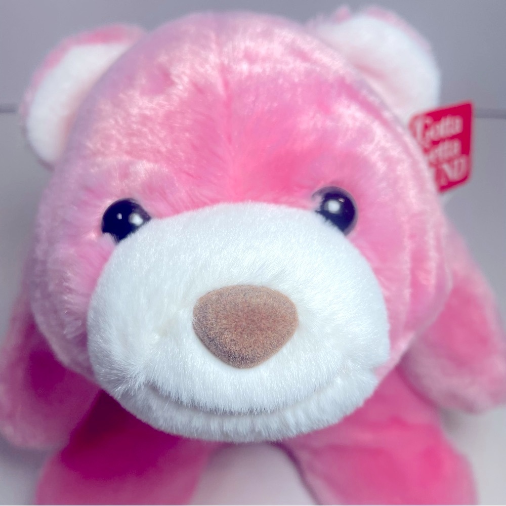 BNWT GUND SNUFFLES Adorable Bright Pink NEVER THRIFTED - Picture 13 of 14